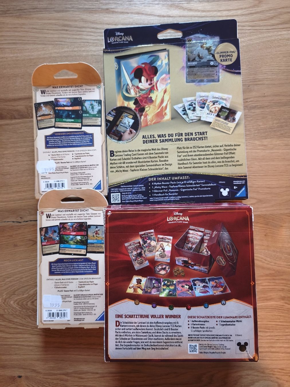 Disney Giochi: Disney Lorcana, Starter Sets Deutsch. – Nuovo (secondo la descrizione) da Rüfenacht BE venduto da Morfius 1