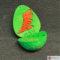 Flexi Rex Dinosaur Egg 3D Printed Surprise Toy