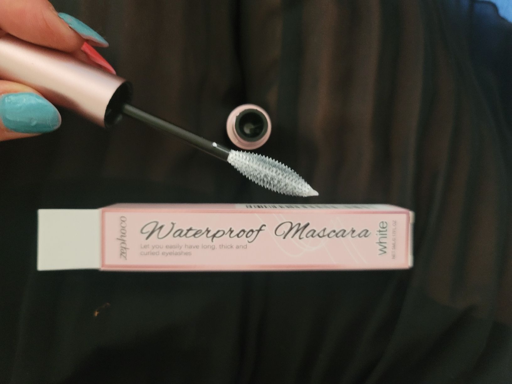 Make-up: Zephoco, Waterproof Mascara White, blanche mascara, Weiss – Neu und originalverpackt aus Zollikerberg von Nice_Name 1