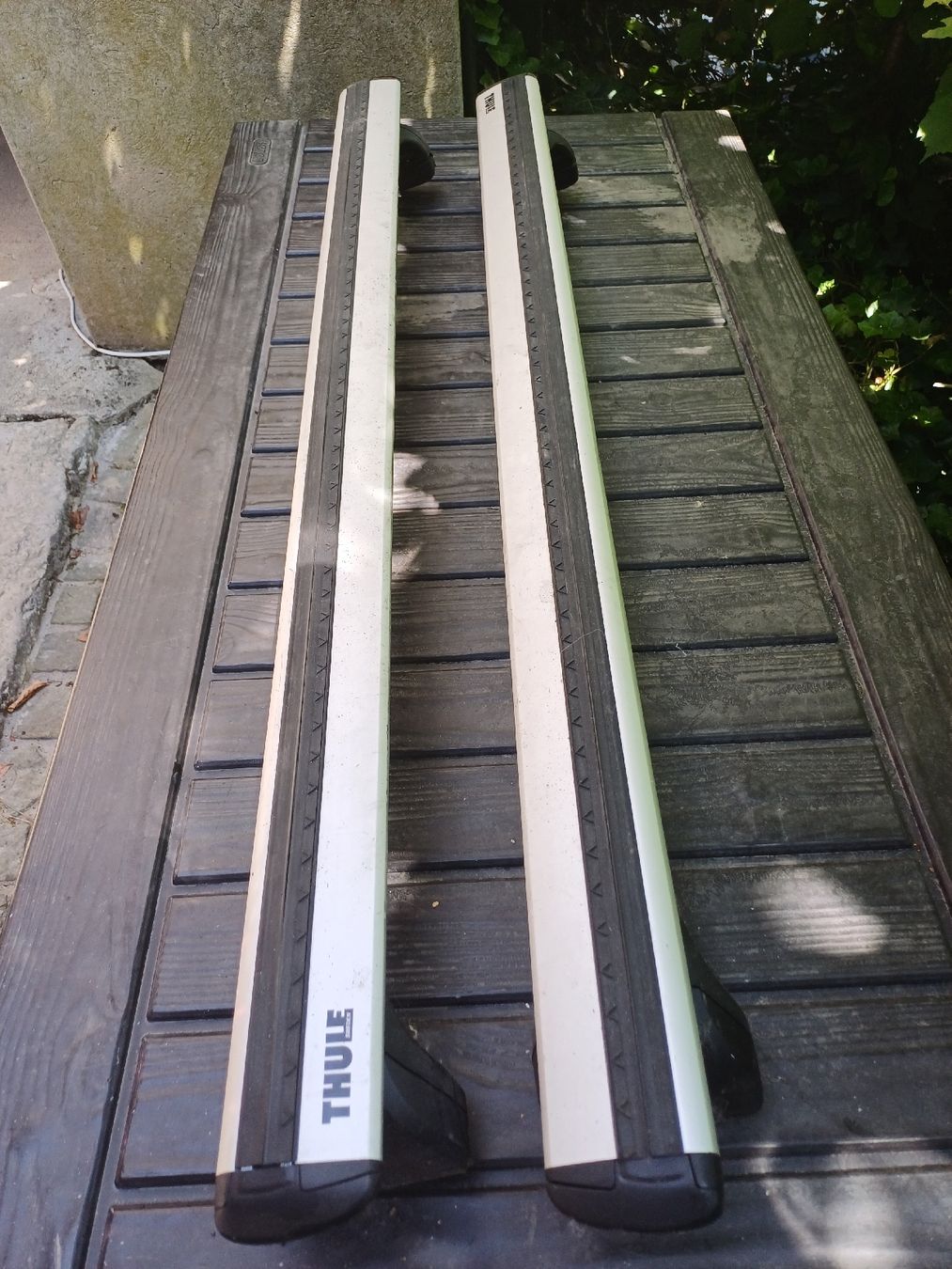 Thule Portapacchi: Thule WingBar Evo 118 Dachträger – Usato da Windlach venduto da lanuj 1