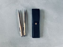 Vintage Set Gold CROSS Kugelschreiber + Druckbleistift