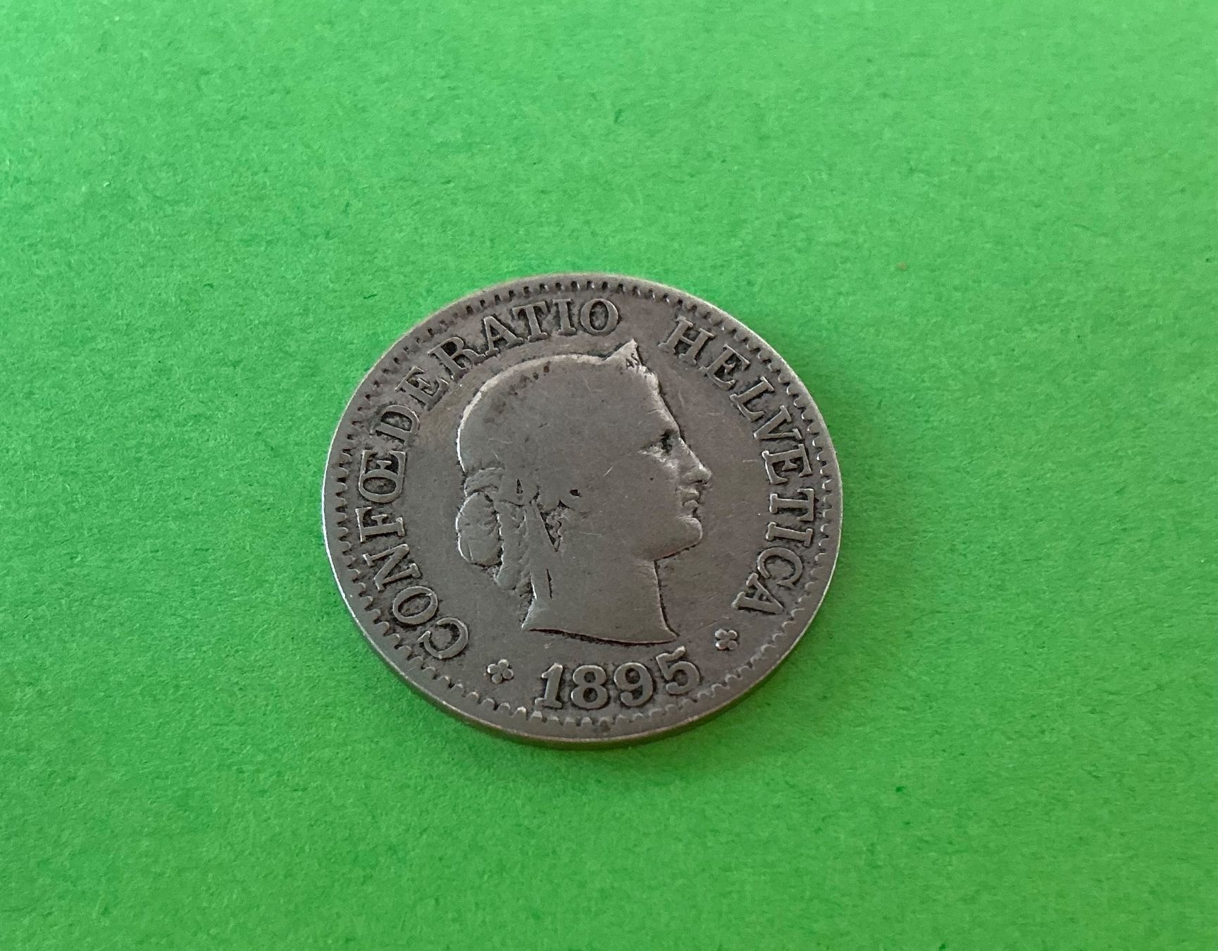 Tutti le monete: 10 Rappen / 1895 – Usato da Dübendorf venduto da Troll_88