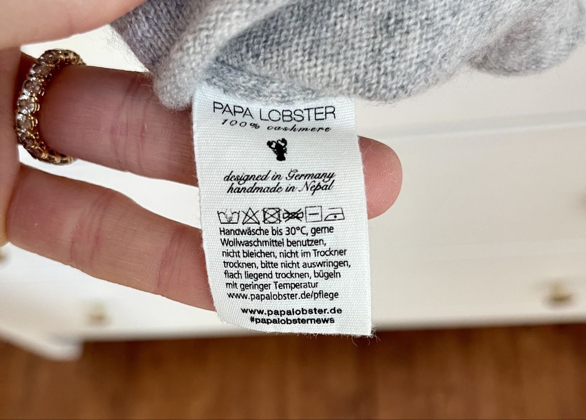 Maglioni & Felpe: Papa Lobster Kaschmir Pullover, Gr. 80 - neuwertig! – Nuovo (secondo la descrizione) da Engelburg venduto da Annis_Crew 4