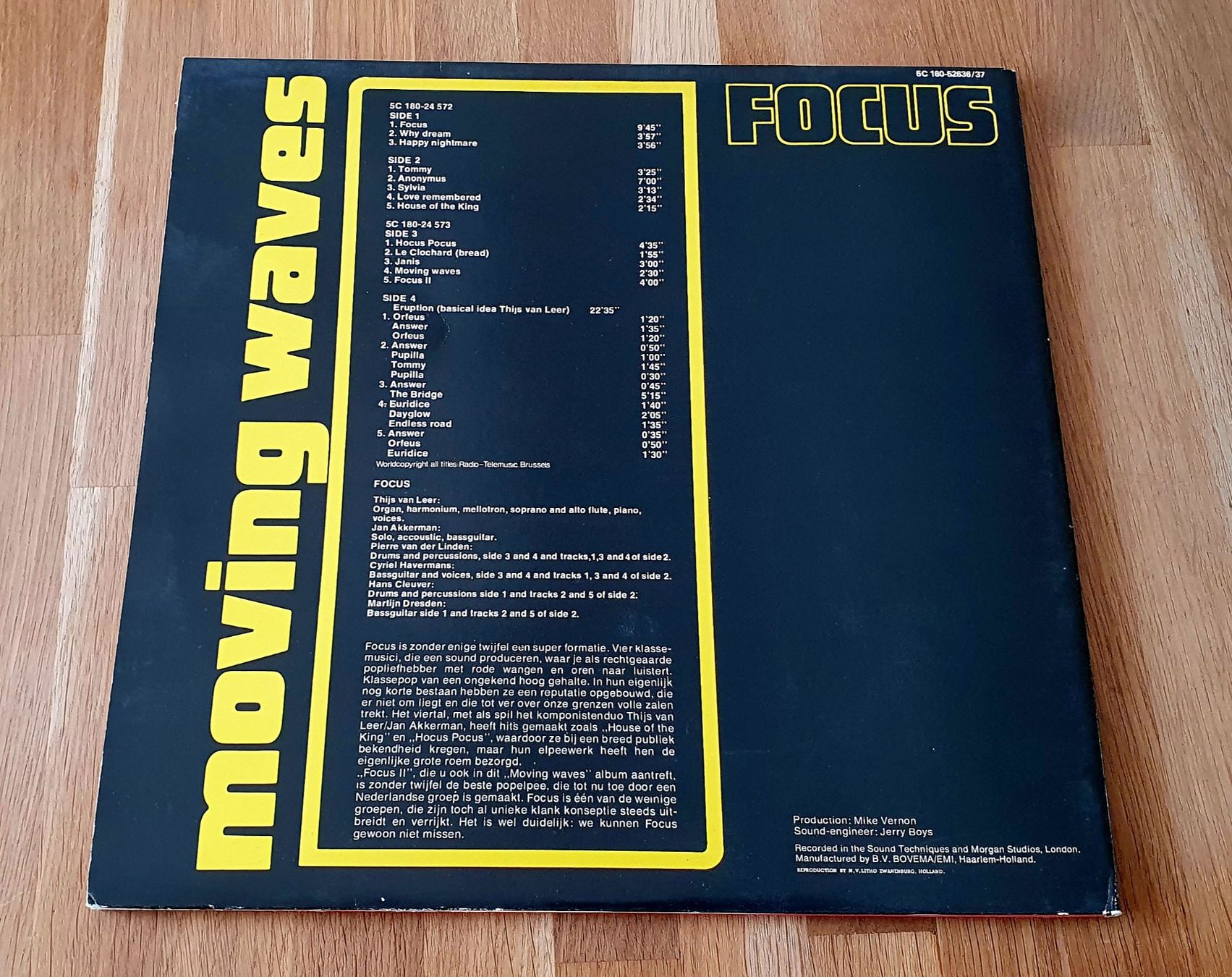 Vinyles: FOCUS, Moving Waves, 2LP, MINT! – Neuf (Voir description) à Kreuzlingen par Cdschlumpf 1