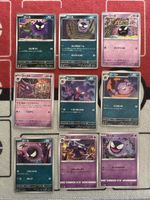 Pokemon Sammelkarten Konvolut Gasly & Haunter🇯🇵😈 