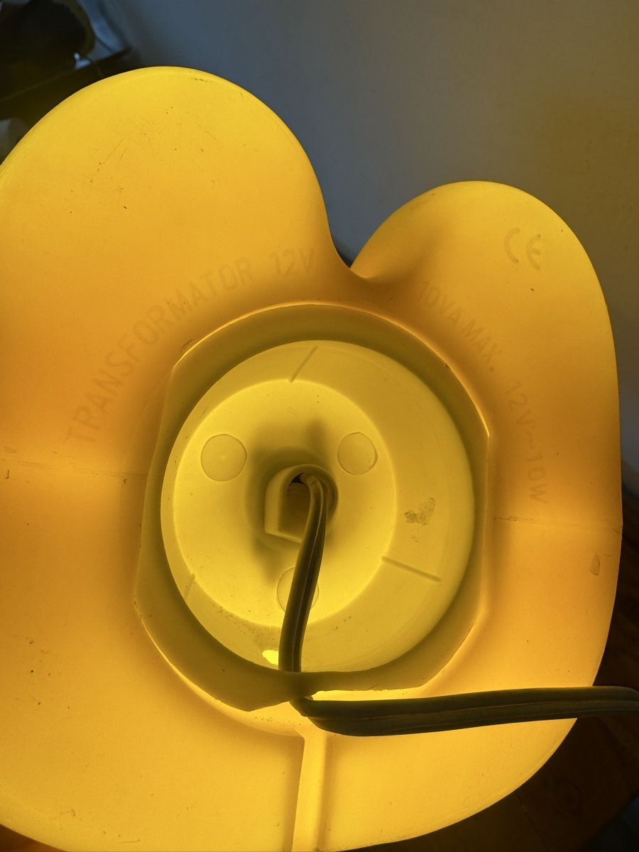 Lampade: Vintage Gummi Bear - Haribo bear - Candy Bear - Lamp Yellow – Usato da Morges venduto da SevArt 4