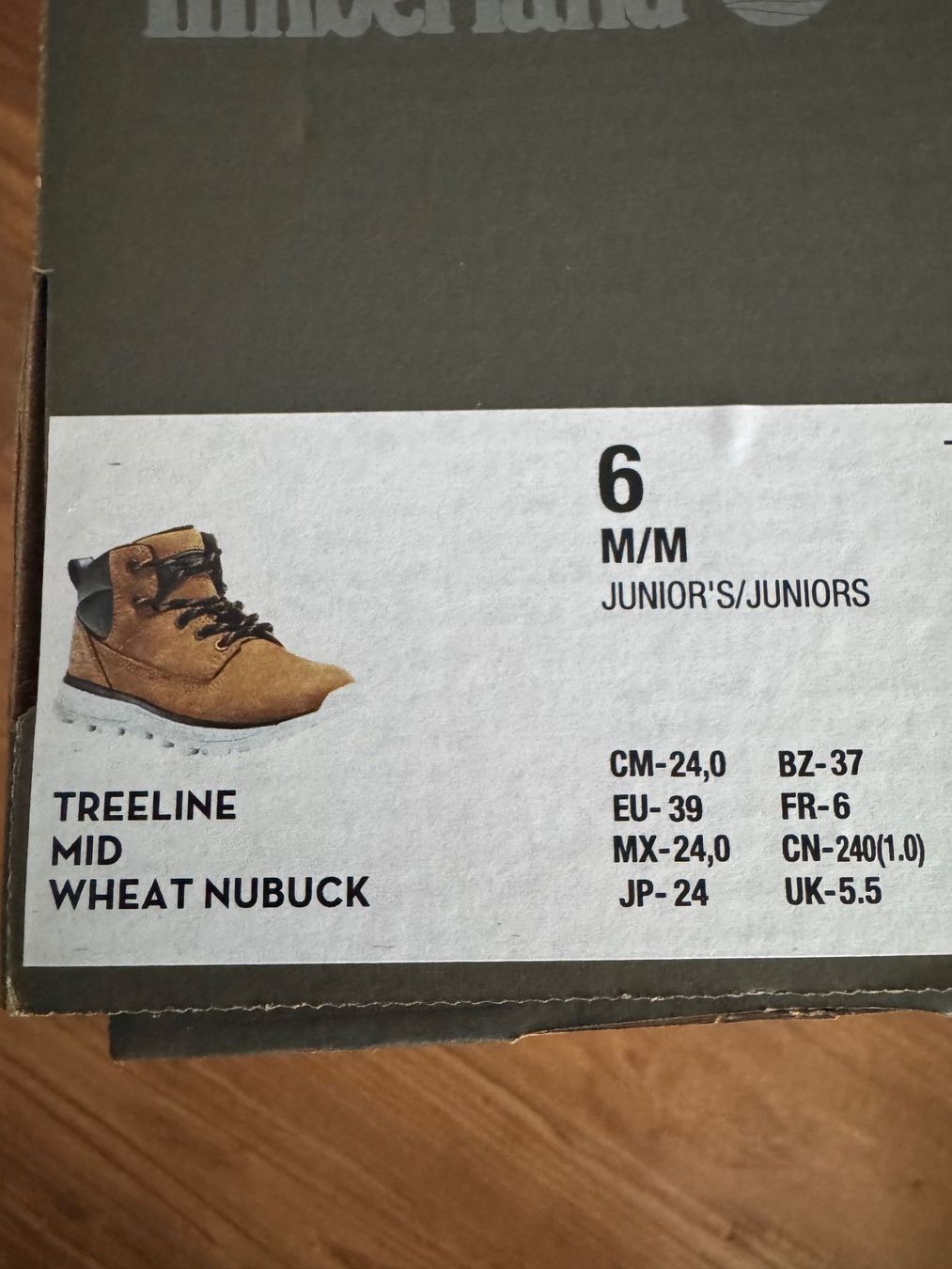 Timberland Scarpe da uomo: Timberland Treeline Mid 39 – Nuovo e nell'imballaggio originale da Künten venduto da Spike17 4