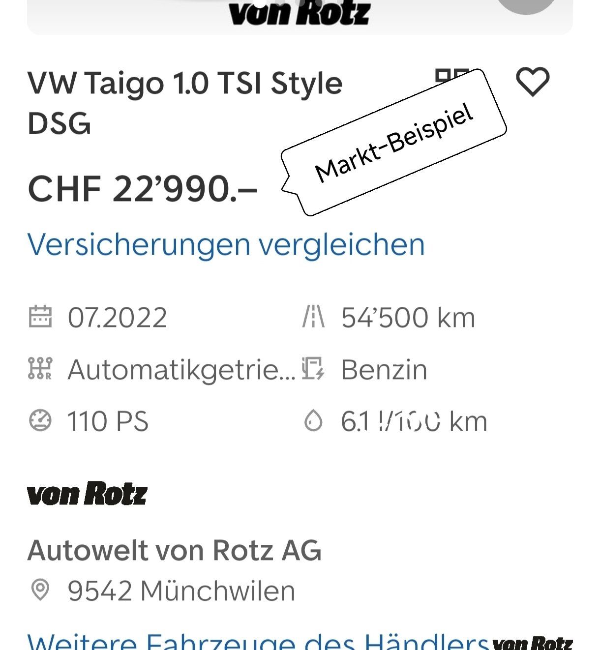 VW Automobili: VW TAIGO STYLE mit "echtem Navi" und orig. Dachträger – Usato da Geroldswil venduto da AndiHighflyer 6