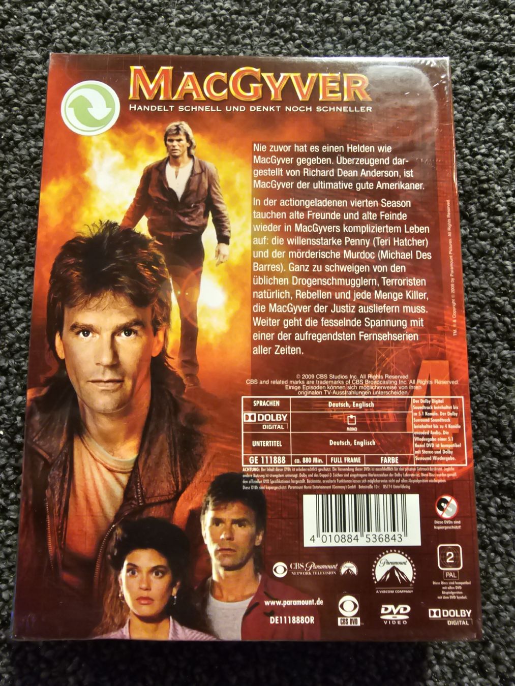 Tutti i DVDs: MacGyver Staffel 4 Neuverpackt – Nuovo e nell'imballaggio originale da Ruswil venduto da jan_bxl5 1