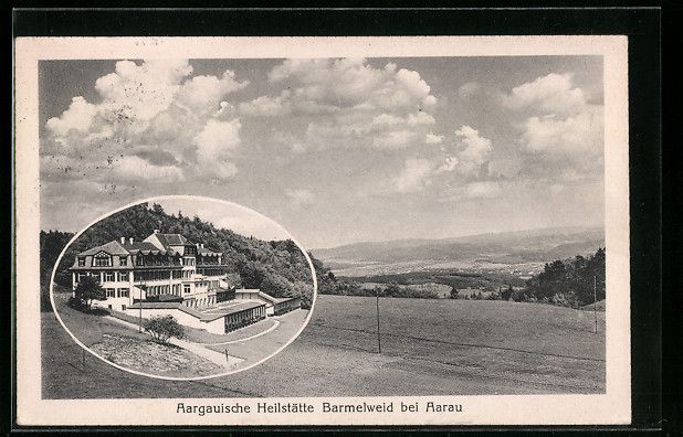 Cartoline postali: Erlinsbach, Aargauische Heilstätte Barm – Usato da Berlin venduto da bartko-reher