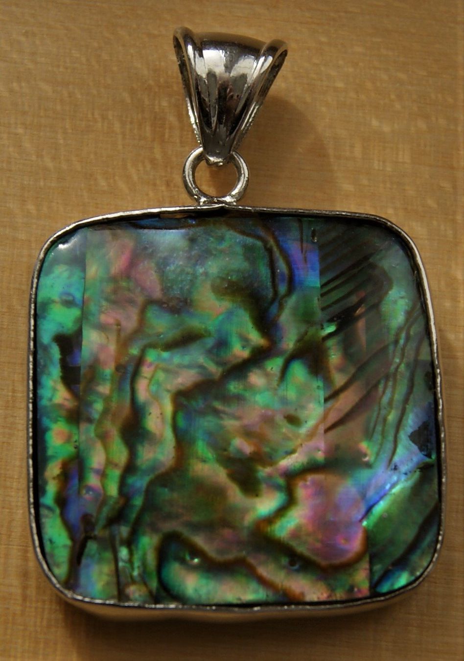 Anhänger: ABALONE-PAUA  Muschel-Anhänger – Neu (gemäss Beschreibung) aus Stadel von Wald100 2