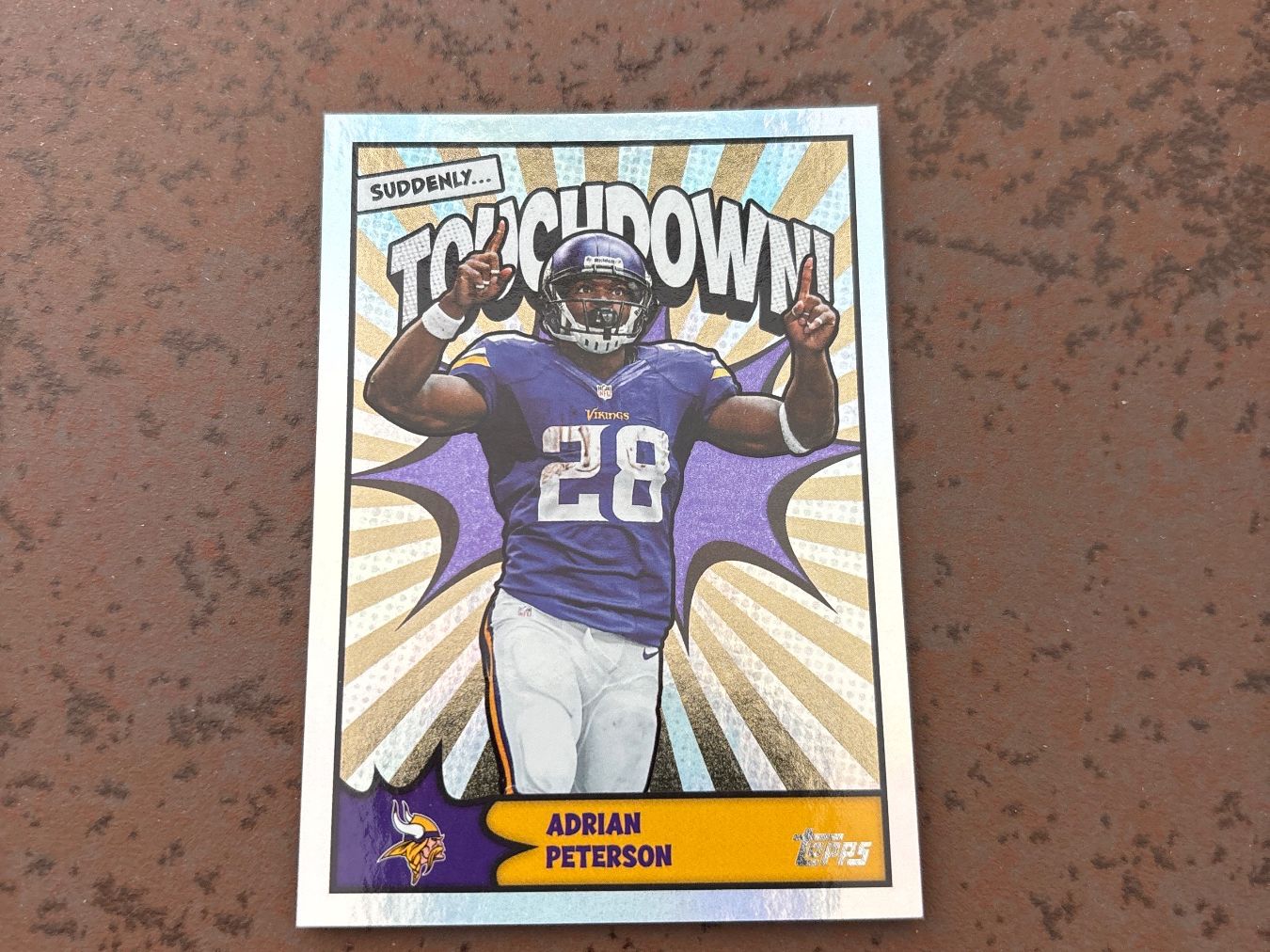 Topps Carte collezionabili: Topps NFL Adrian Peterson - Case Hit – Nuovo (secondo la descrizione) da Schöftland venduto da matijas1994