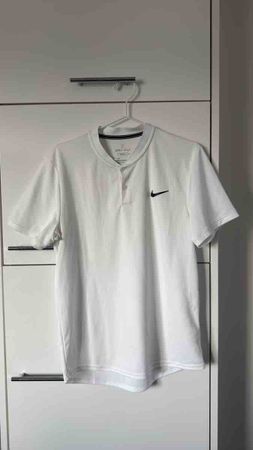 Nike Polo Shirt Dri-Fit weiss Grösse M neuwertig