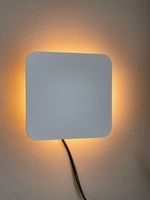 Gips Wand- / Deckenleuchte 15x15cm