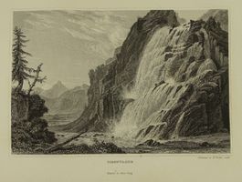 PISSEVACHE, VERNAYAZ, WALLIS, STAHLSTICH 1836/1838
