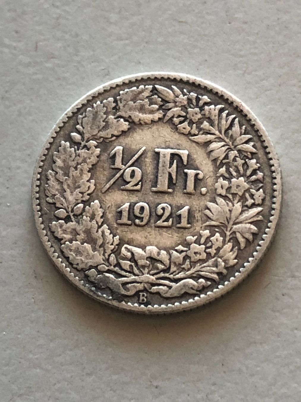 Tutti le monete: 50 Rp. 1921 – Usato da Schötz venduto da Odpa