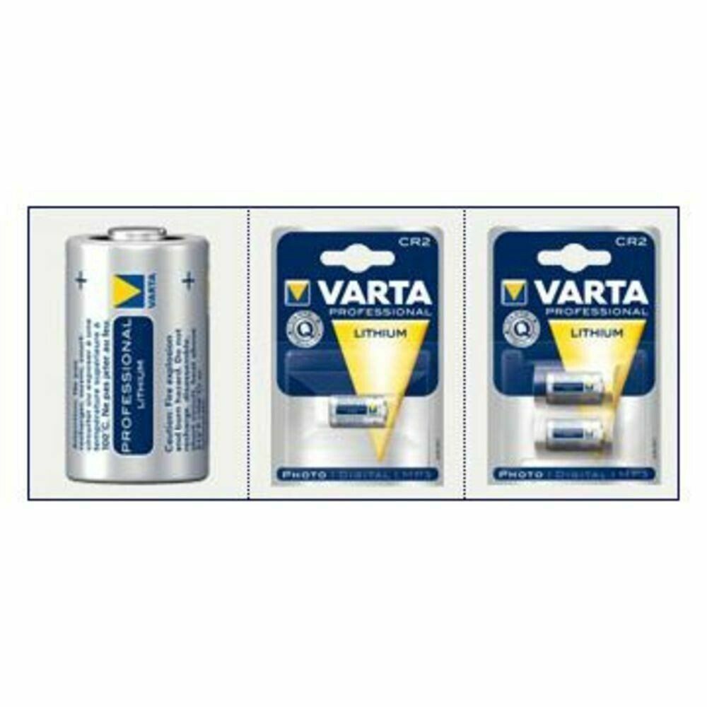 Varta Caricatori & Batterie: 2x Varta CR 2 Lithium (3V) – Nuovo e nell'imballaggio originale da Halden venduto da TopFoto 2