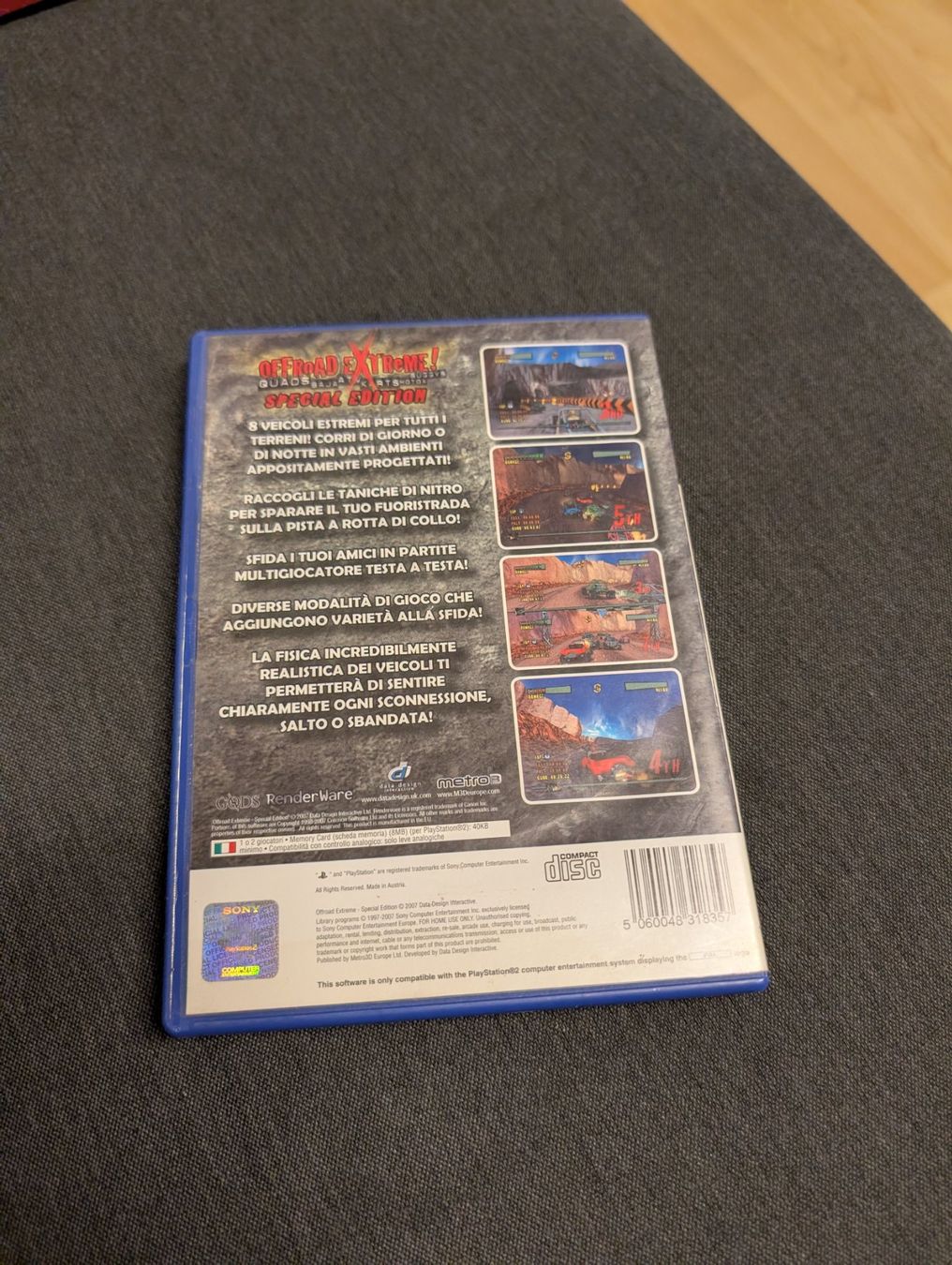 Jeux: Offroad extreme special edition Sony playstation 2 – D'occasion à Giubiasco par Ticinerd 1