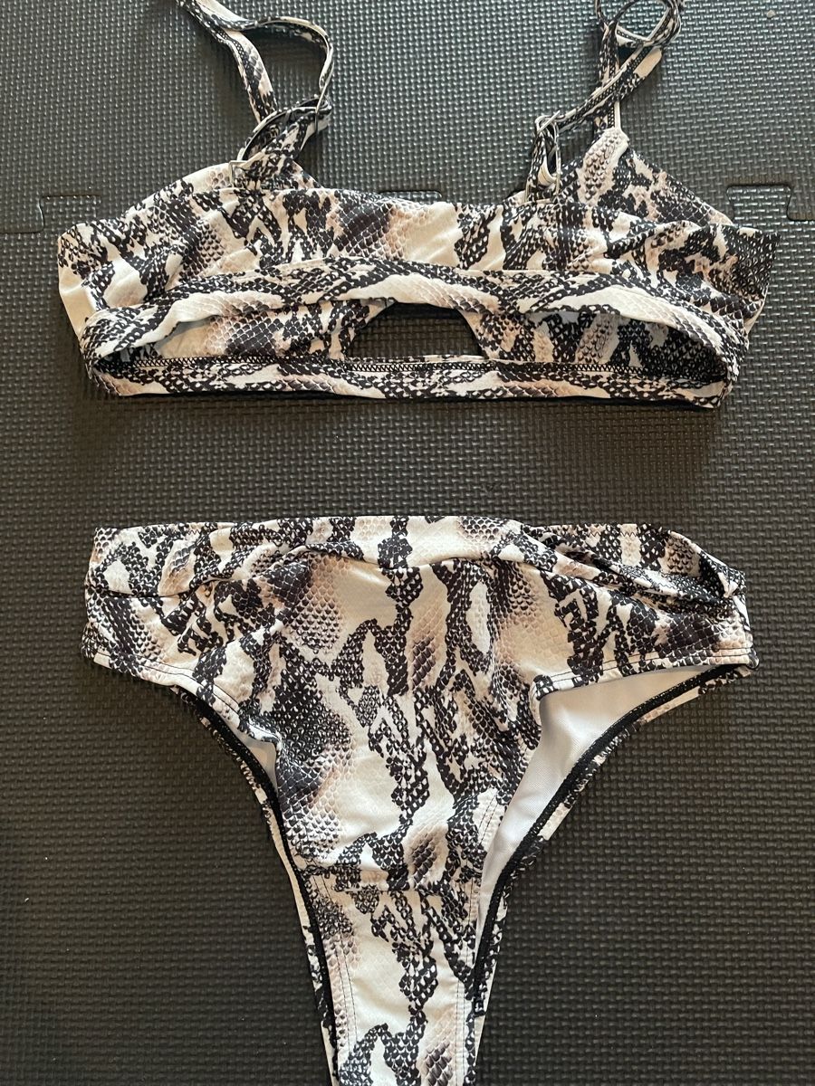 Costumi da bagno & Bikini: Neues Bikini Gr S mit Schlangenmuster – Nuovo e nell'imballaggio originale da Bassersdorf venduto da Sandy456 5