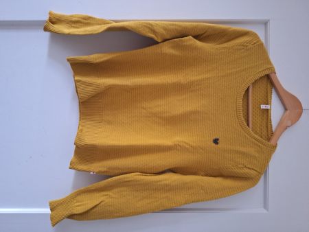 Blutsgeschwister pullover M senfgelb