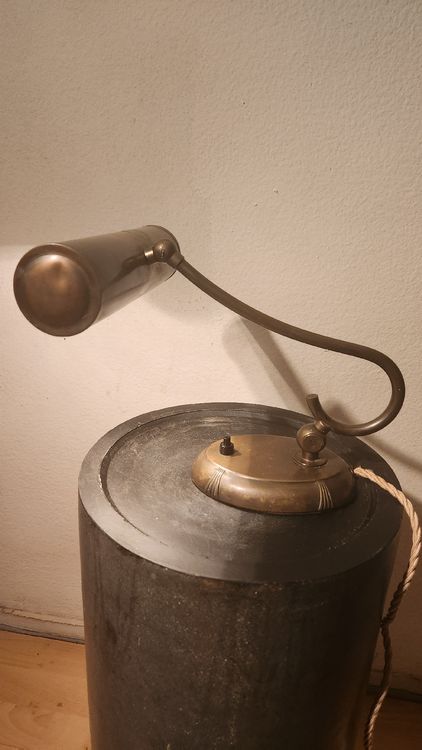 Qazqa classic-antique lampadaire - Banker - jaune, max. 60w