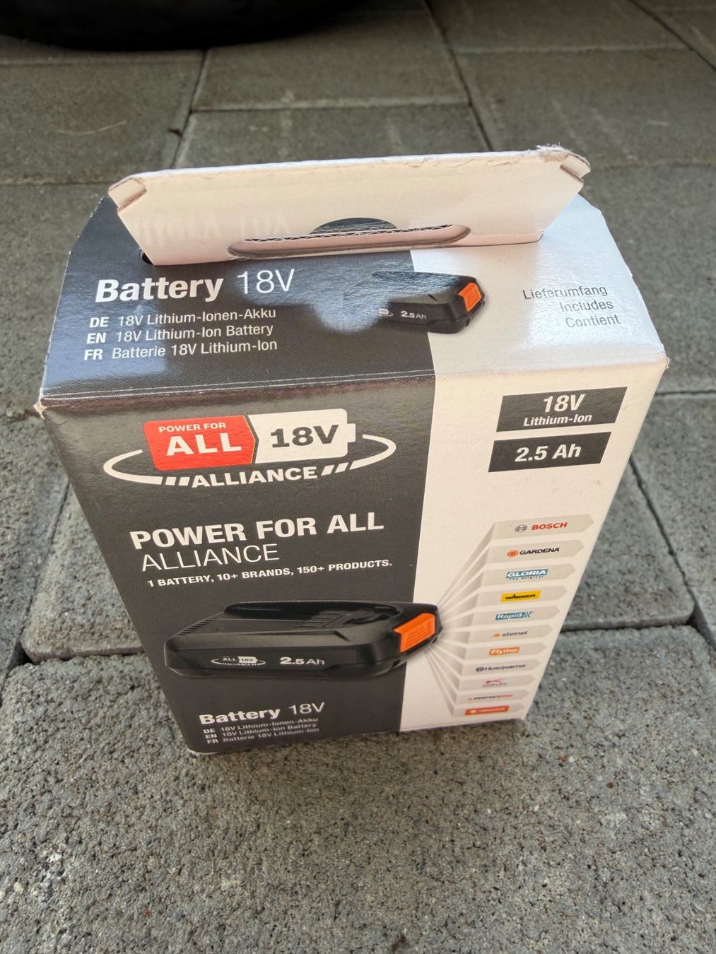 Bosch Caricatori & Batterie: Bosch batterie PBA 18V 2.5 Ah – Nuovo e nell'imballaggio originale da St-Gingolph venduto da GoldenKeys 4