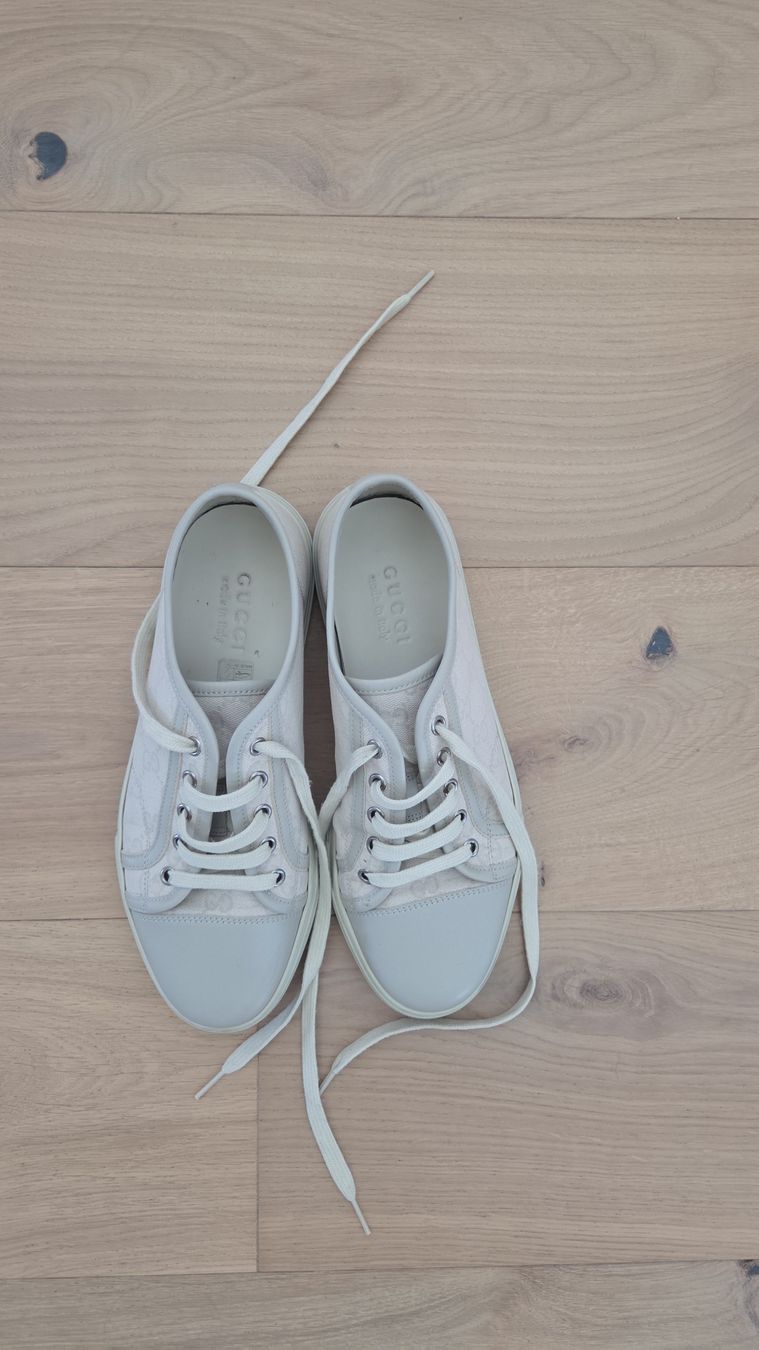 Gucci Scarpe da uomo: Gucci Sneakers Canvas Beige.Grösse 6.5 – Nuovo (secondo la descrizione) da Untersiggenthal venduto da utr_6m5b 1
