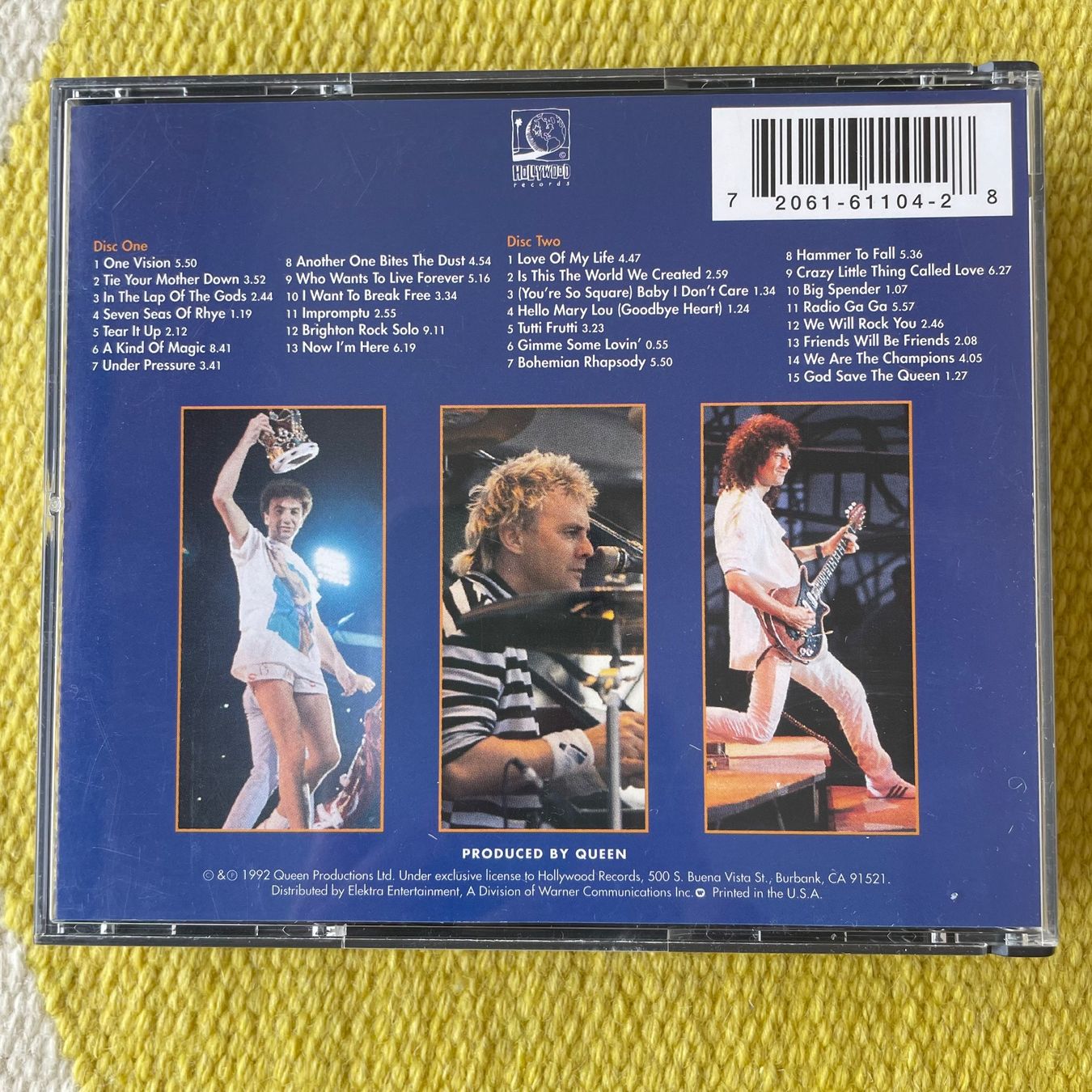 CD: QUEEN-2CD LIVE AT WEMBLEY‘86 – Usato da Rorschacherberg venduto da CD-Roli 1
