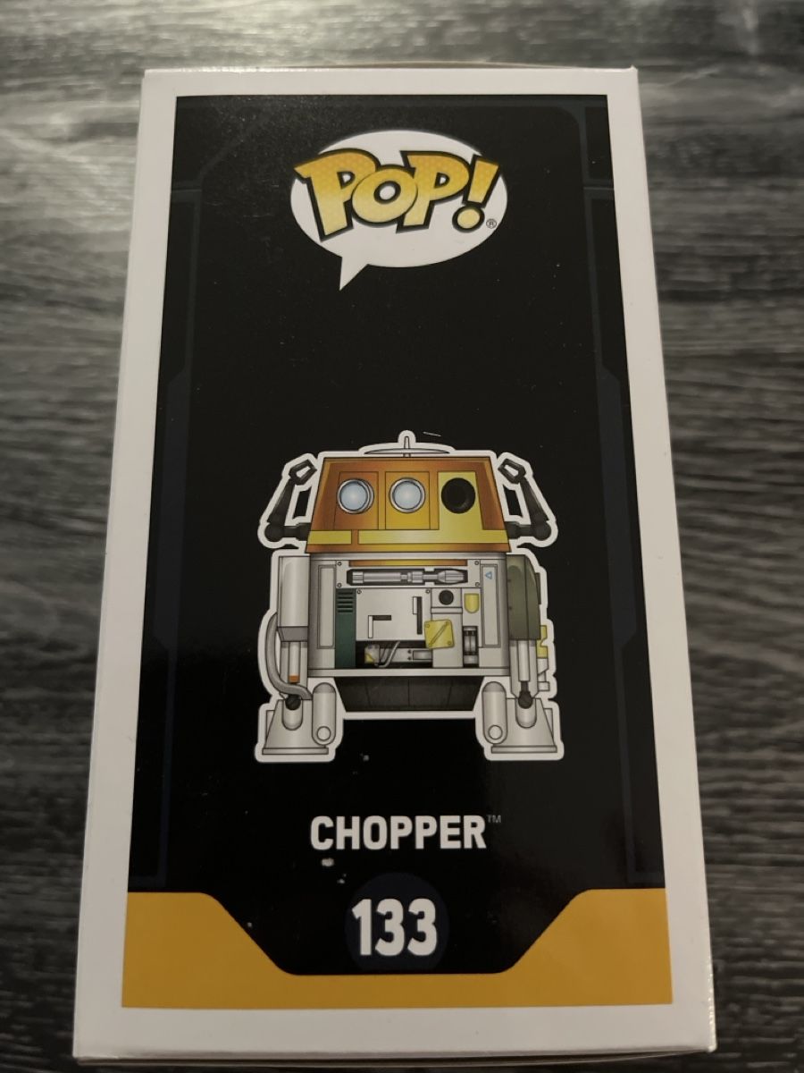 Funko Statuette: Funko Pop! Chopper #133 Star Wars Rebels Convention – Usato da Yverdon-les-Bains venduto da vin_95zk 1