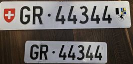Nummernschild GR