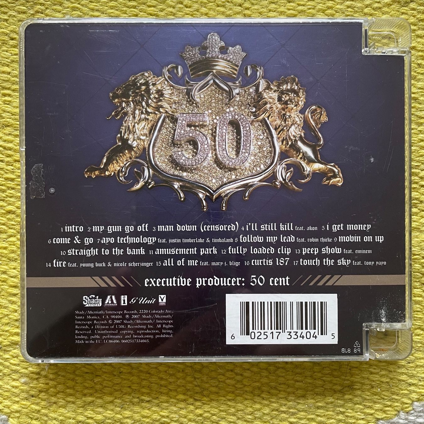CDs: 50 CENT-CURTIS – Gebraucht aus Rorschacherberg von  1