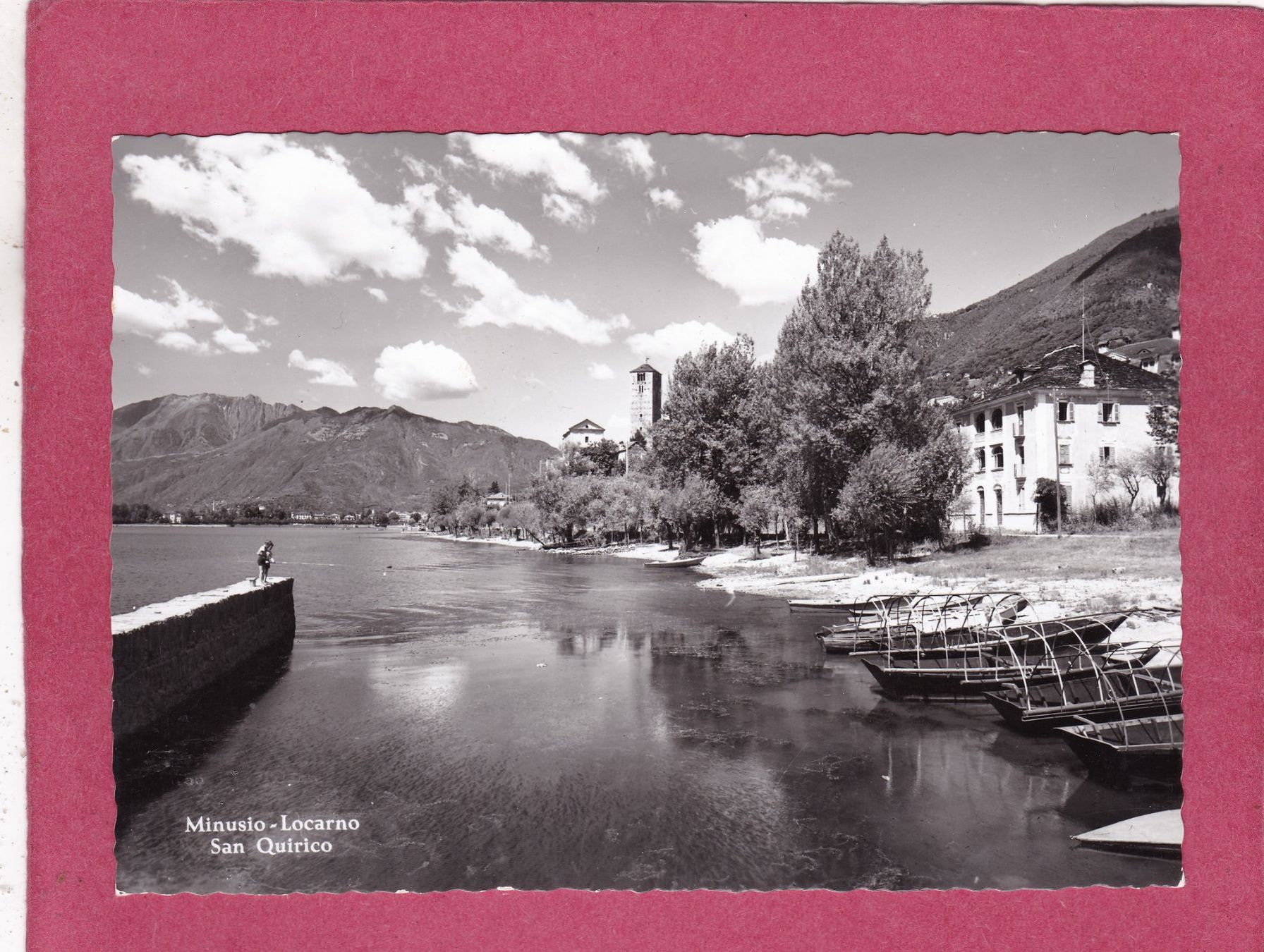 Cartoline postali: Minusio Locarno San Quirico – Usato da Herisau venduto da Lisegrat2008