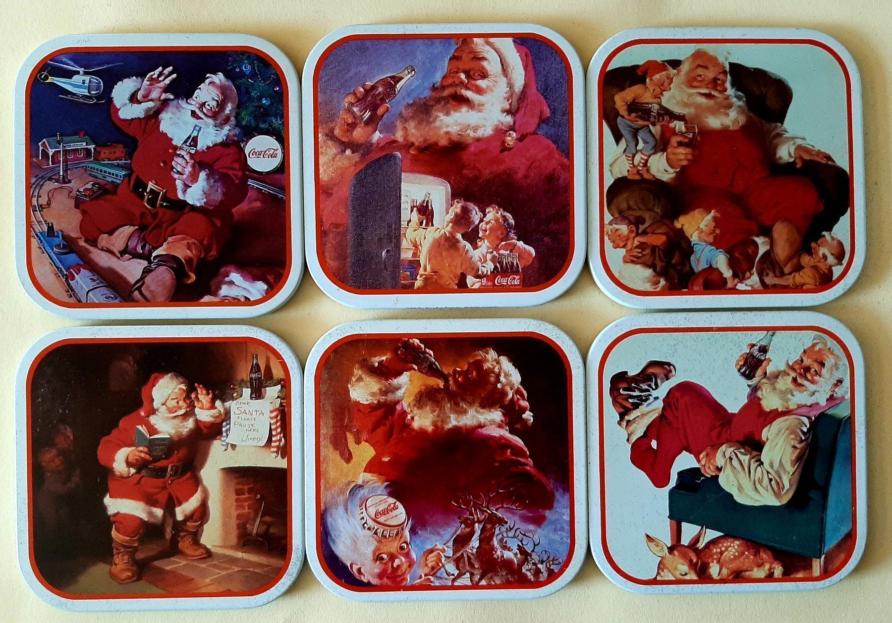 Coca-Cola Sottobicchieri: Dessous de verre Coca-Cola 1990 – Usato da Montet (Glâne) venduto da Koada2 2