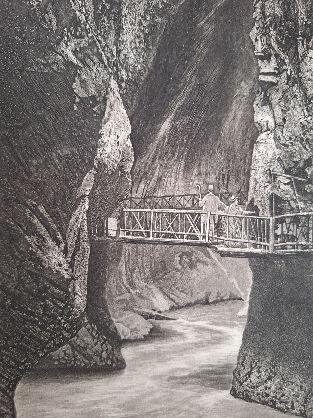 Incisioni: GORGE DE TRIENT – Usato da Bevaix venduto da bohrap 1