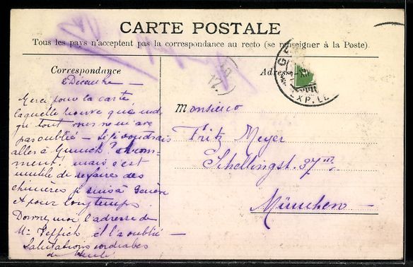 Cartoline postali: AK Genève, Rond-Point de Plainpalais – Usato da Berlin venduto da bartko-reher 1