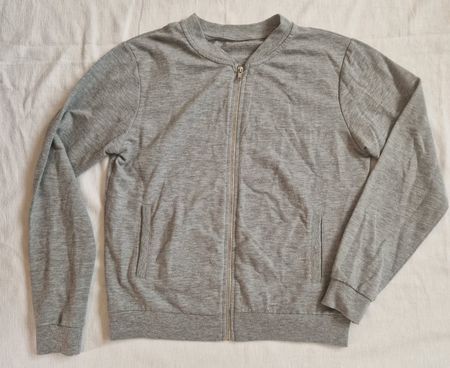 Atmosphere Jacke – grau – Grösse 42 – Reissverschluss