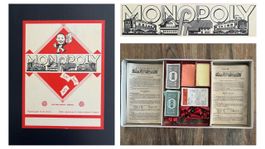 Monopoly Vintage Swiss Black Edition de Carlit des annees 40
