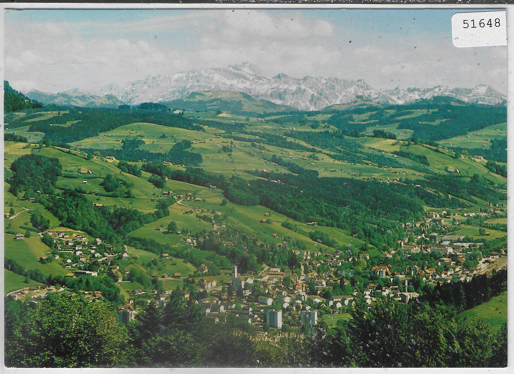 Cartoline postali: Wattwil - Generalansicht – Usato da Ettingen venduto da Kartenplanet