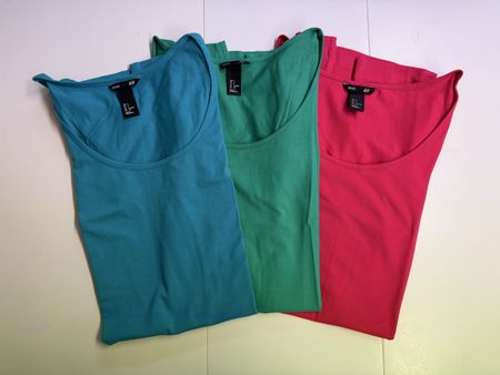 H&M Basic Shirts, Grösse S, kurzarm, Top Zustand!