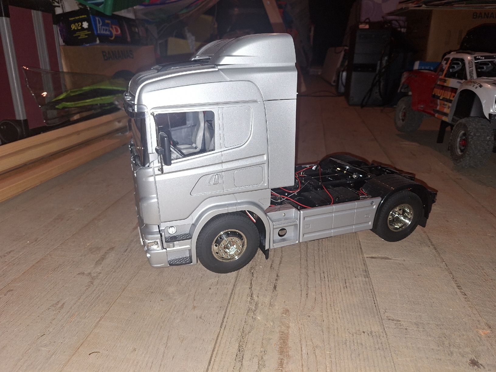 Tamiya RC Modellbau: Tamiya Scania Silver Edition – Gebraucht aus Laufen von meltingen 1