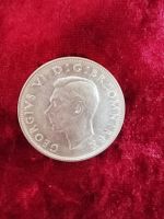 UK/GB,  1/2 CROWN 1942