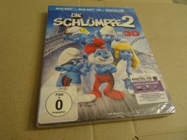 Die Schlümpfe 2 - Blu-ray 3D - NEU IN FOLIE
