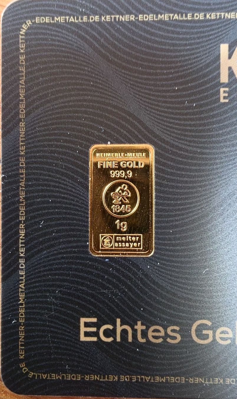 Métaux précieux: 1g Gold – Neuf (Voir description) à Bubendorf par SJK00 1