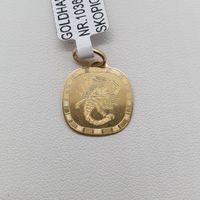 Echt 18K Gold - Skorpion Anhänger
