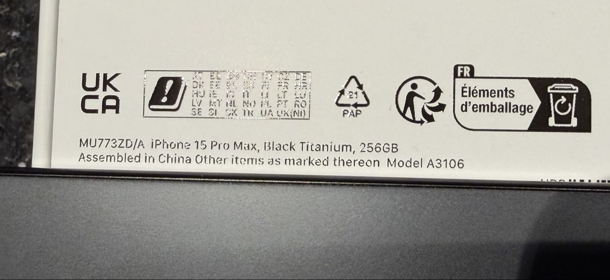 Apple Telefoni cellulari / Smartphones: Apple iPhone 15 Pro Max, 256GB – Usato da Steckborn venduto da Watte 2
