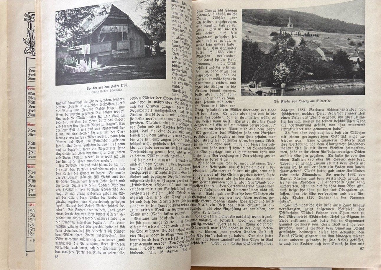 Bücher: Alpenhorn-Kalender 1934 – Gebraucht aus Sarnen von Livres 4