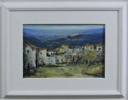 - Italienisches Gemälde - 20x30cm