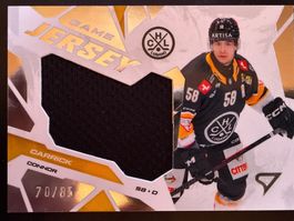 Connor Carrick - HC Lugano - Game Jersey - 70/85