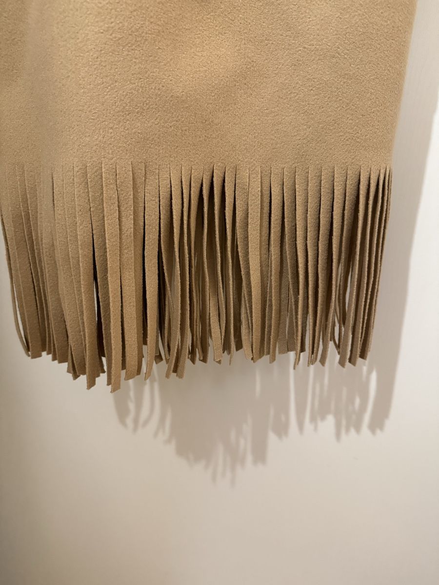 Mäntel: Manteau long camel à franges / Taille L – Gebraucht aus MASSONGEX von Luluone 5
