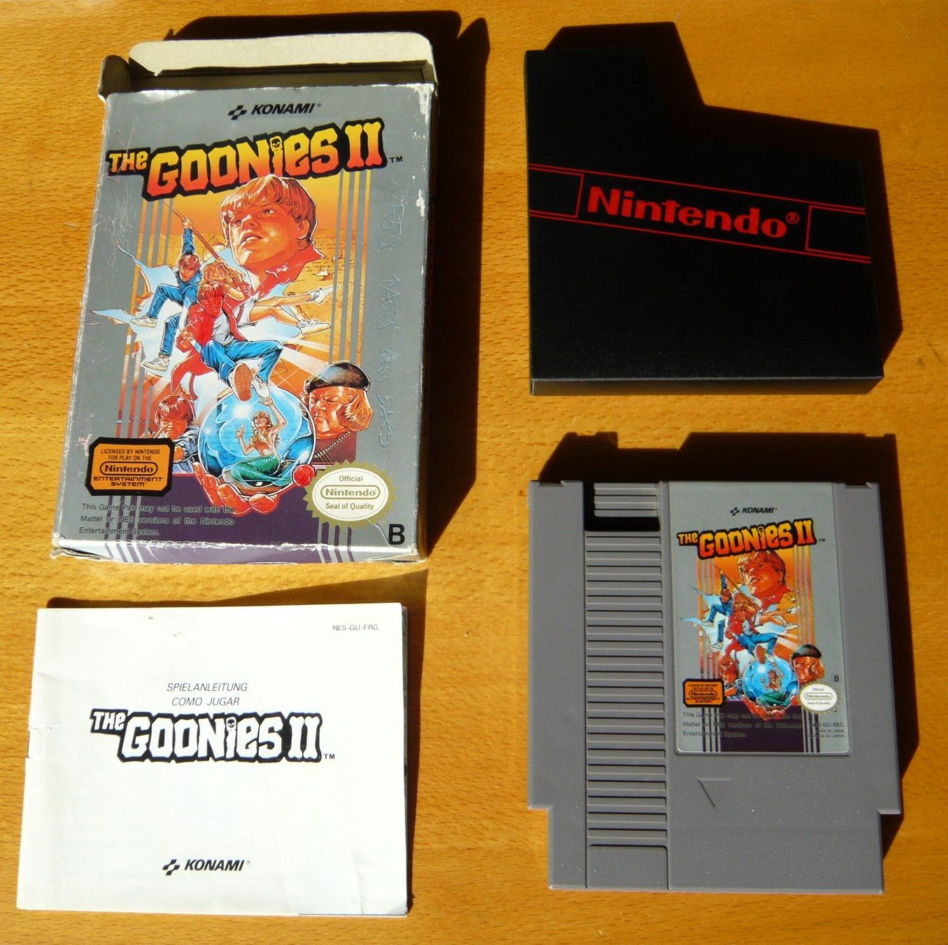 Nintendo Giochi: NES : Goonies 2, CIB – Usato da Onex venduto da Jaguar1986